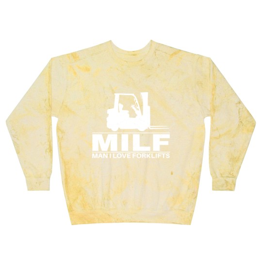 Discover Milf Man I love Forklifts Blast Sweatshirts