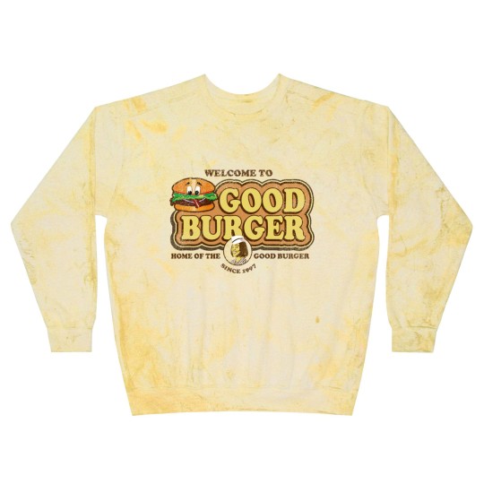 Discover Welcome to Good Burger Worn Out - Good Burger Movie - Blast Sweatshirts