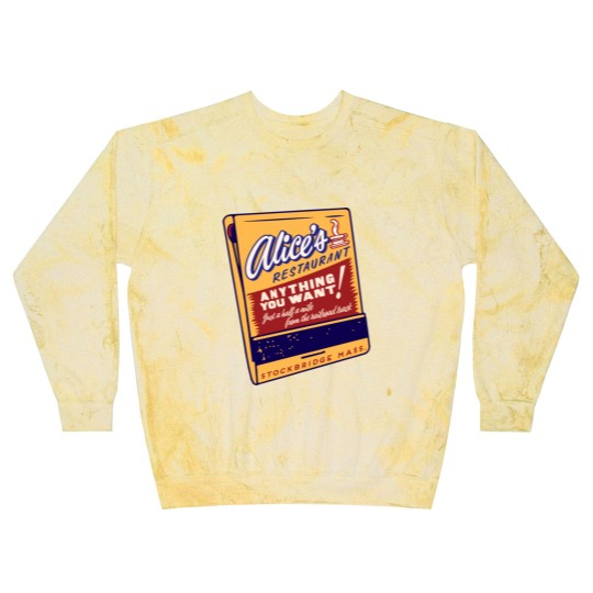 Discover alice's restaurant Blast Sweatshirts