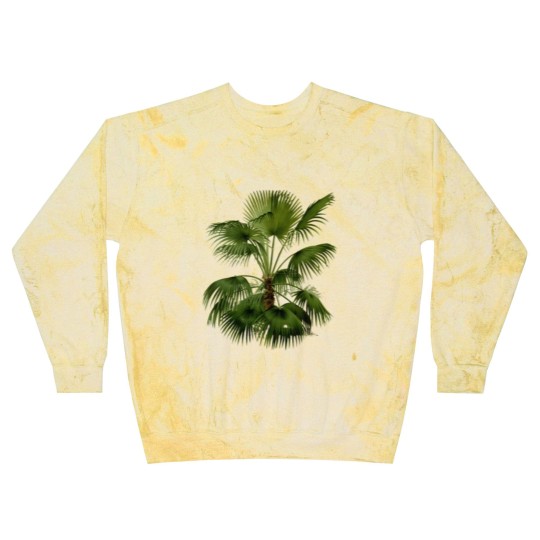 Discover Palm Tree Botanical Illustration Blast Sweatshirts
