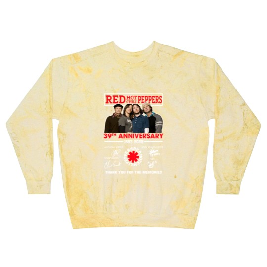 Discover Vintage Red Hot Chili Peppers By The Way Blast Sweatshirts, Red Hot Chili Peppers Blast Sweatshirts