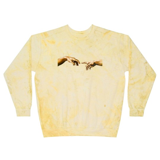 Discover Michelangelo Creation of Adam - Creation Of Adam - Blast Sweatshirts