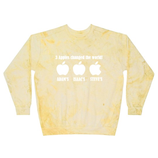 Discover 3 Apples Changed The World - Tribute Blast Sweatshirts