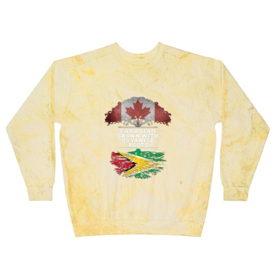 Discover Canadian Grown With Guyanese Roots - Gift for Guyanese With Roots From Guyana - Guyanese - Blast Sweatshirts