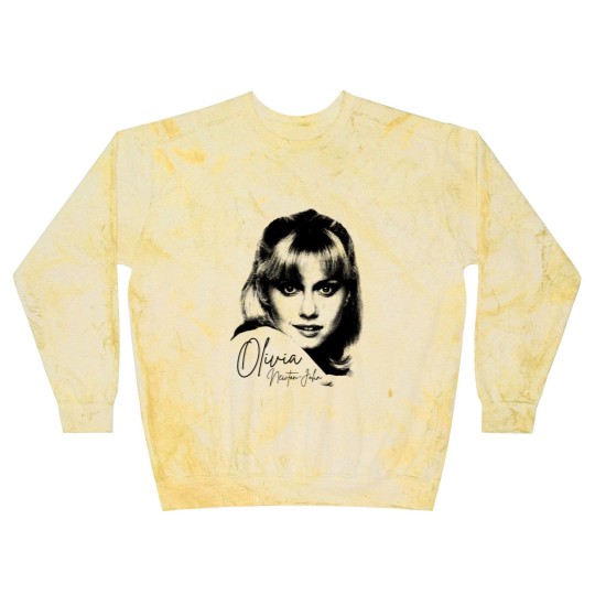Discover Olivia Newton John Face - Olivia Newton John - Blast Sweatshirts