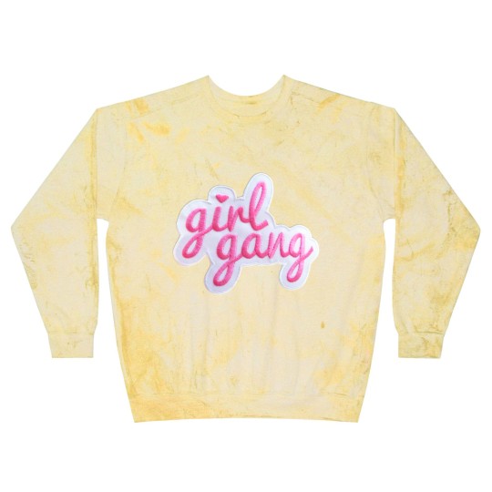 Discover Girl Gang Patch Blast Sweatshirts