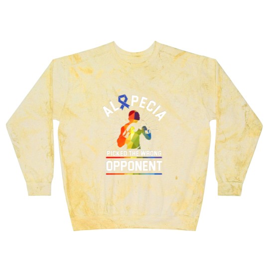Discover Alopecia Awareness Hair Loss Warrior Beat Blast Sweatshirts