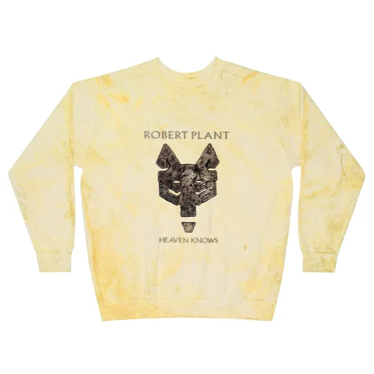Discover Robert Plant Unisex Blast Sweatshirts: Heaven Knows