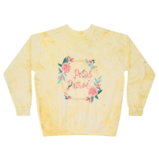 Discover Flowers Floral Petal Patrol Blast Sweatshirts