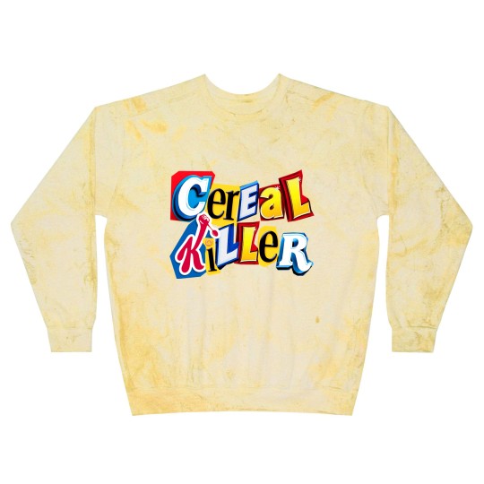 Discover Cereal Killer Graphic for the Cereal Lovers in your family Blast Sweatshirts - Cereal Killer - Blast Sweatshirts
