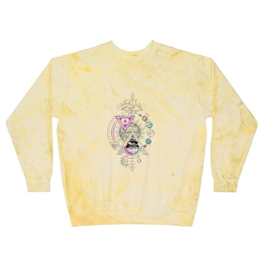 Discover Alignment Of The Planets Occult Blast Sweatshirts