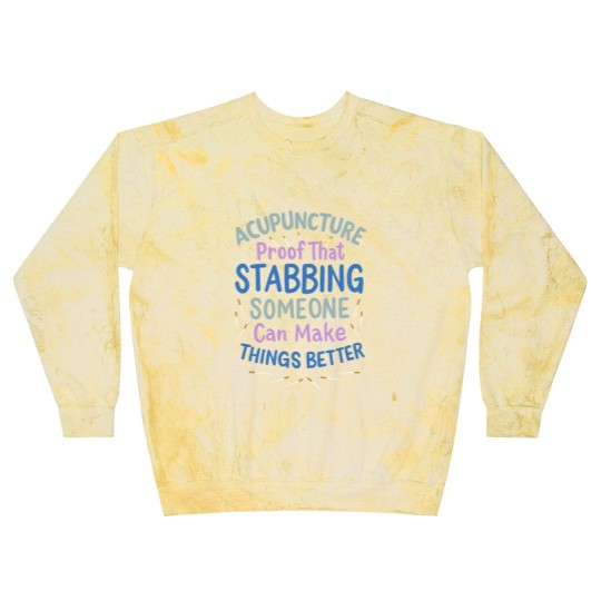 Discover Acupuncture Acupuncturist Blast Sweatshirts