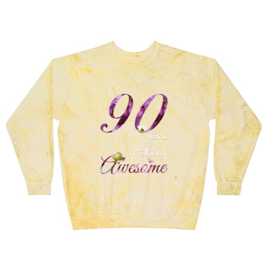 Discover 90 Year Old Blast Sweatshirts Awesome Floral 1930 90Th Birthda Blast Sweatshirts