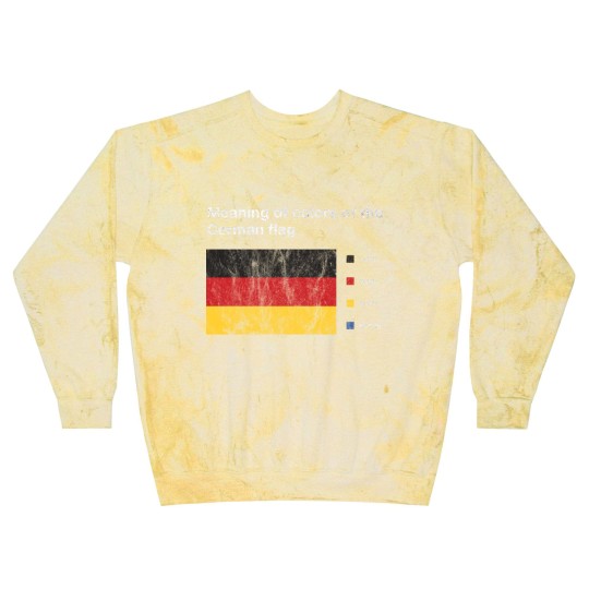 Discover Meaning Of Colors Of The German Flag Meme for Blast Sweatshirts