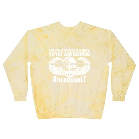 Discover 101st Army Airborne Air Assault eagle Blast Sweatshirts
