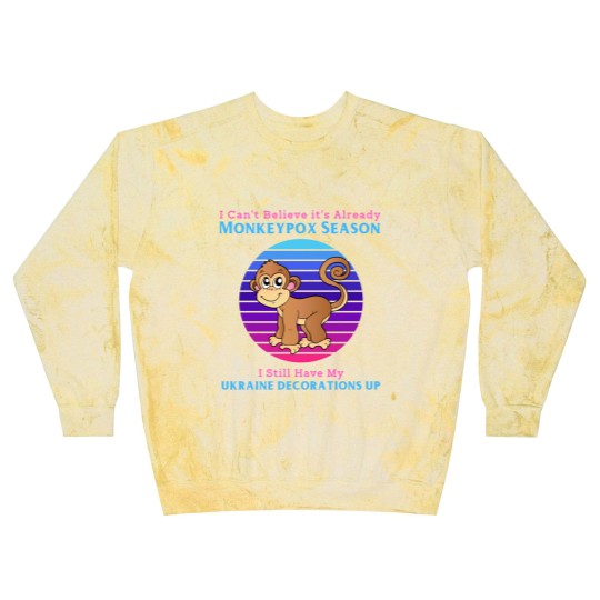 Discover Funny Political Monkeypox Blast Sweatshirts
