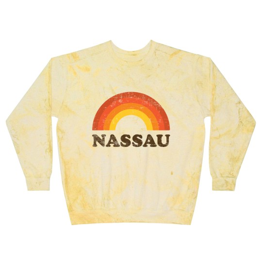 Discover Retro Vintage Nassau Bahamas Vacation Souvenir - Nassau - Blast Sweatshirts