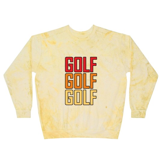 Discover Golf Golf Golf Blast Sweatshirts