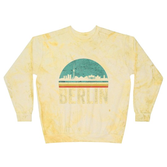 Discover Vintage 80s Retro Berlin Souvenir Skyline Berlin Blast Sweatshirts