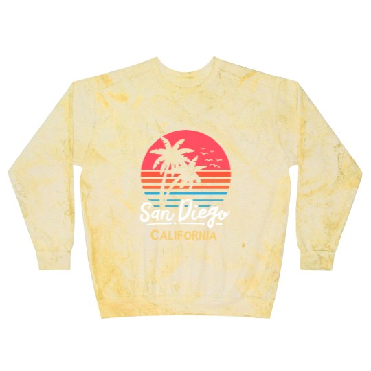 Discover San Diego California CA Vintage Blast Sweatshirts