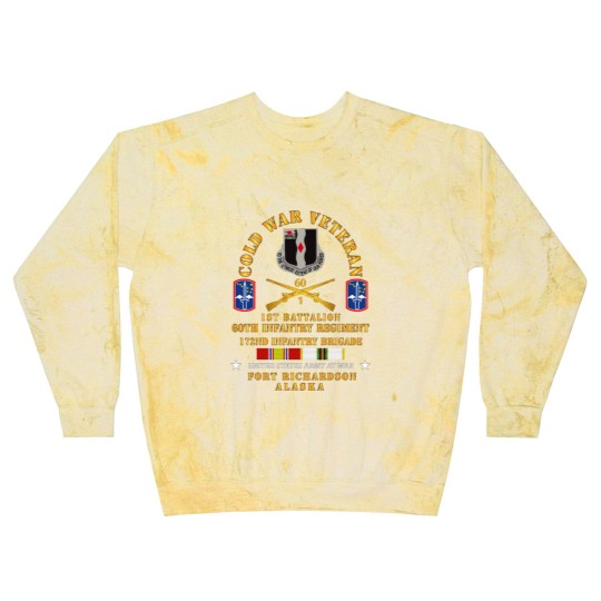 Discover 1st Bn, 60th Inf - 172nd In Bde - Ft Richardson AK Blast Sweatshirts