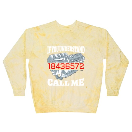 Discover Funny 18436572 Auto Mechanic V8 Muscle Car Firing Order - Funny Mechanic Gift - Blast Sweatshirts