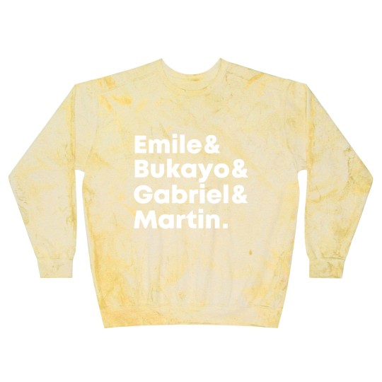 Discover Emile Bukayo Gabriel Martin Blast Sweatshirts