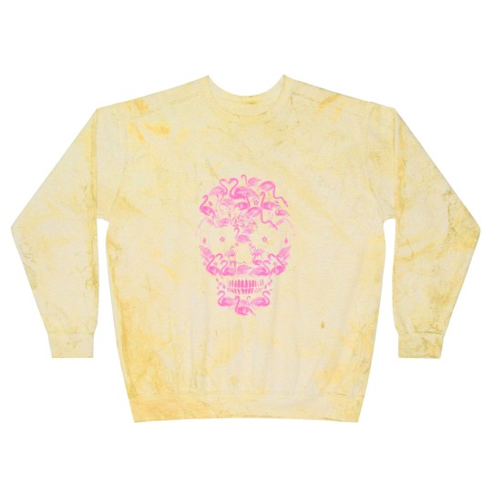 Discover Flamingo Skulls Funny Flamingo Lover Halloween Blast Sweatshirts