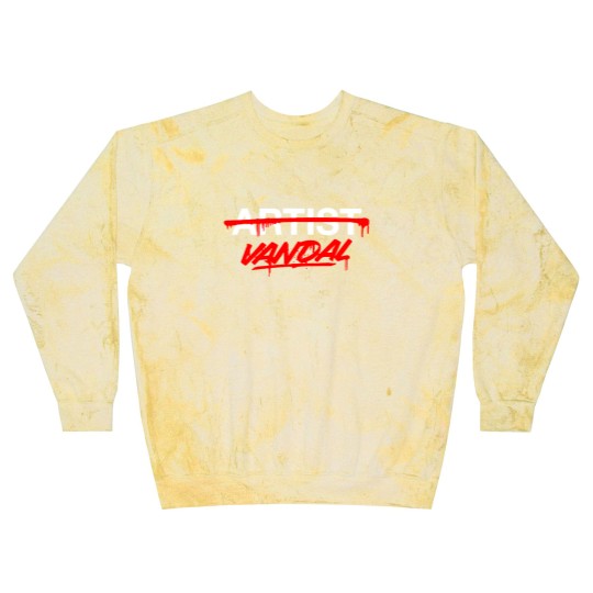 Discover Vandal Not Artist Blast Sweatshirts