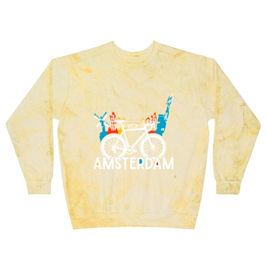 Discover Amsterdam bike in Holland Blast Sweatshirts
