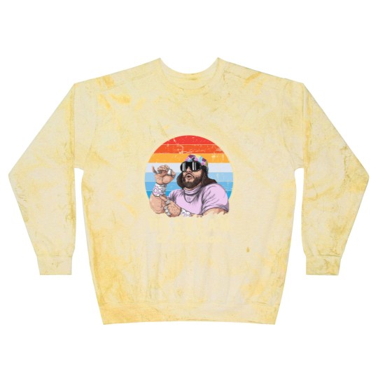Discover The C.R.E.A.M of the crop Randy Savage legend - Macho Man - Blast Sweatshirts
