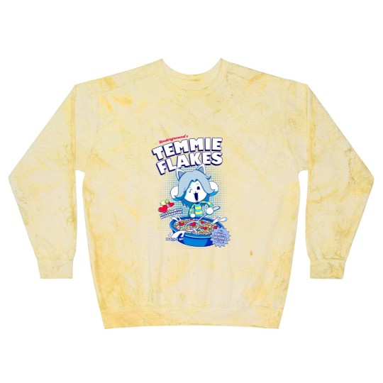 Discover Temmie Flakes! - Undertale - Blast Sweatshirts