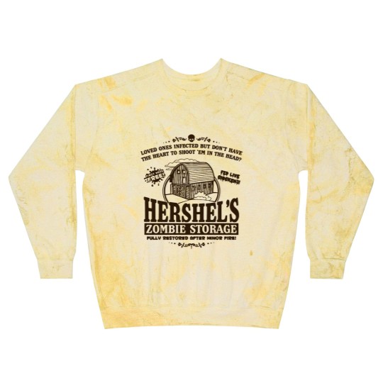 Discover Hershel's Zombie Storage - Hershels Zombie Storage - Blast Sweatshirts