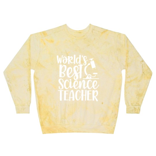 Discover World's Best Science Teacher Teaching Classes Blast Sweatshirts