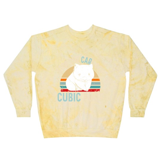 Discover Stop the car I see cubic poop Design for a Wombat Blast Sweatshirts