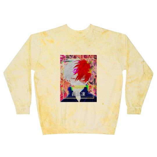Discover Shoto Todoroki Glitch - Hero Anime - Blast Sweatshirts