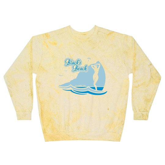 Discover Blacks Beach, La Jolla CA. Blast Sweatshirts