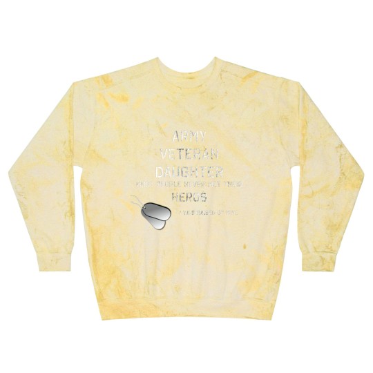 Discover ARMY VETERAN DAUGHTER Blast Sweatshirts