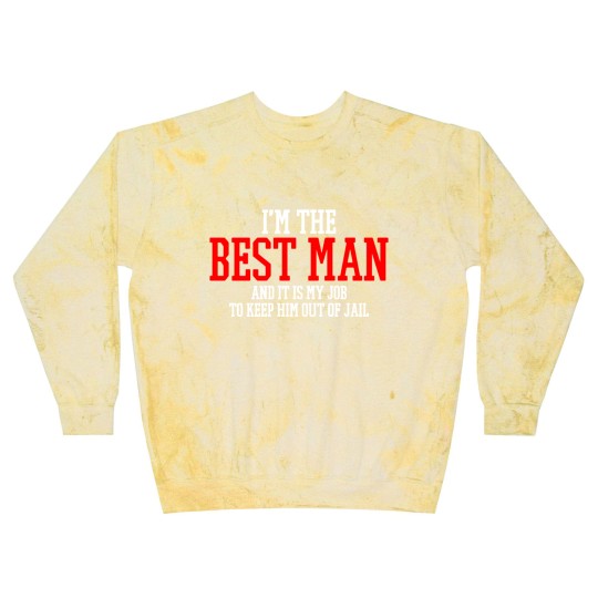Discover Best Man Wedding Blast Sweatshirts
