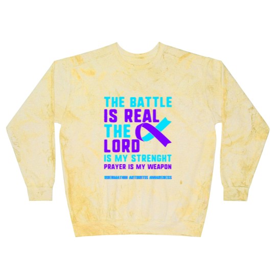 Discover Rheumatoid Arthritis Awareness Blast Sweatshirts, The Battle Blast Sweatshirts