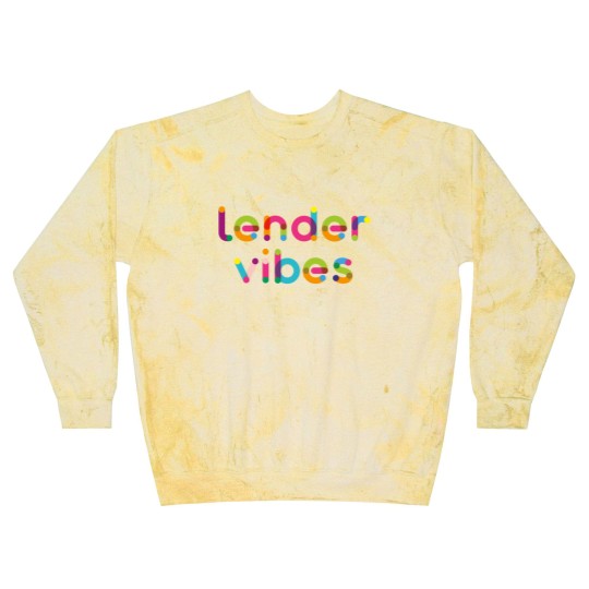 Discover Lender Vibes for Mortgage Loan Officer Blast Sweatshirts