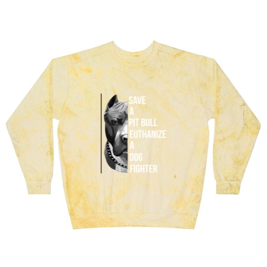 Discover save a pitbull euthanize a dog fighter pitbull Blast Sweatshirts