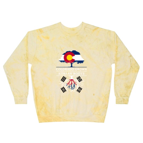 Discover Colorado Grown with Korean Roots Korea Design Blast Sweatshirts