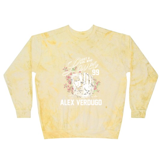 Discover Just A Girl Who Loves Alex Verdugo Blast Sweatshirts