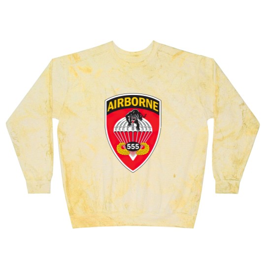 Discover 555Th Parachute Infantry Battalion Gift Blast Sweatshirts Blast Sweatshirts