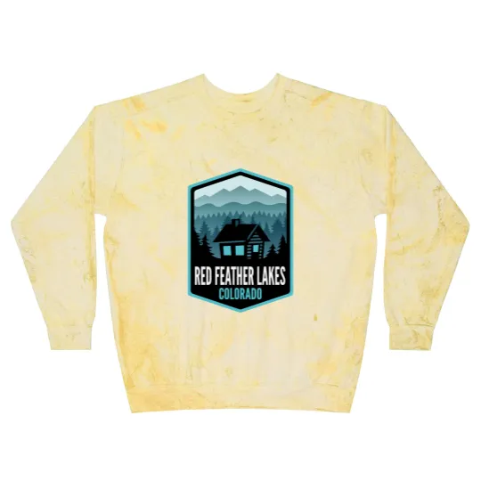 Discover Red Feather Lakes Colorado - Blast Sweatshirts
