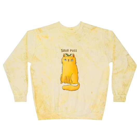 Discover Sour Puss - Cat - Blast Sweatshirts