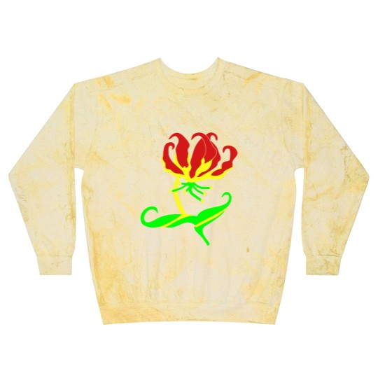 Discover Flame Lily, Zimbabwe Blast Sweatshirts