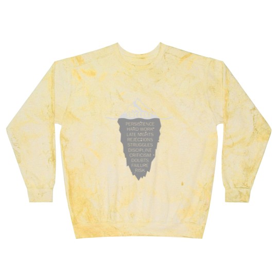 Discover Success Iceberg Illusion Concept - Vintage Grunge Blast Sweatshirts