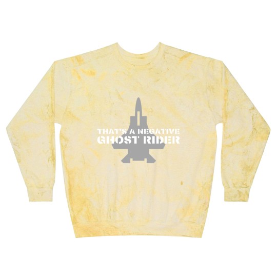 Discover That's a negative ghost rider quote design in air Blast Sweatshirts
